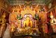 Sri Lanka: Main Buddha shrine at Asgiriya Vihara (temple), Kandy